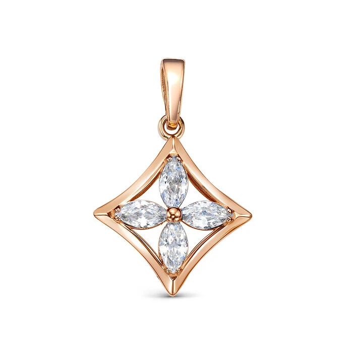 Подвеска «BERGER» золотая