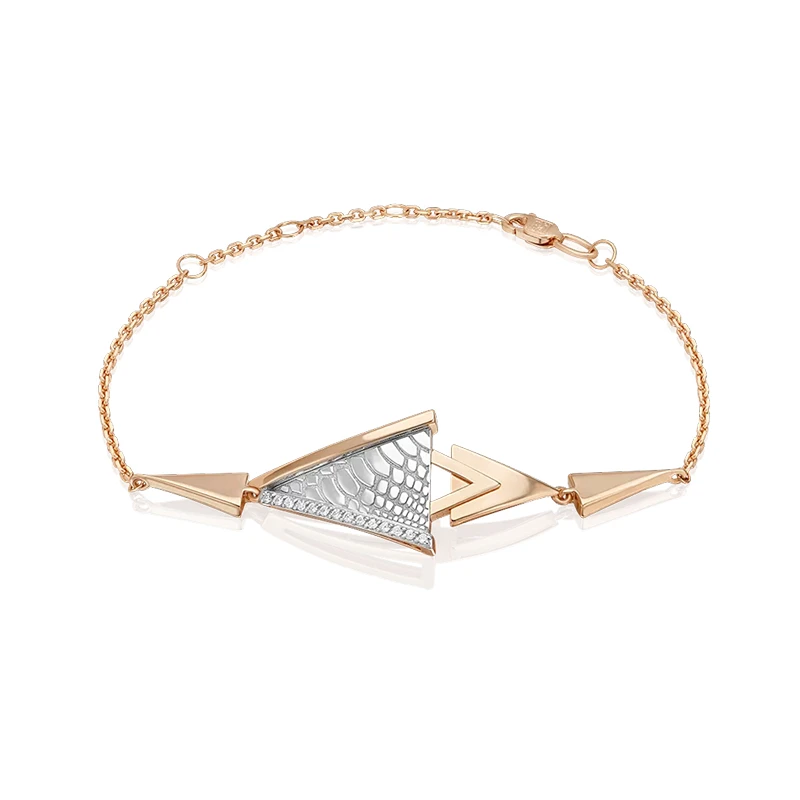 Браслет «ПЛАТИНА» золотой