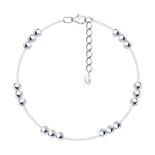 Браслет  серебряный