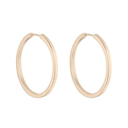 Серьги «Магнат» из красного золота