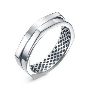 Кольцо «Дельта» серебряное