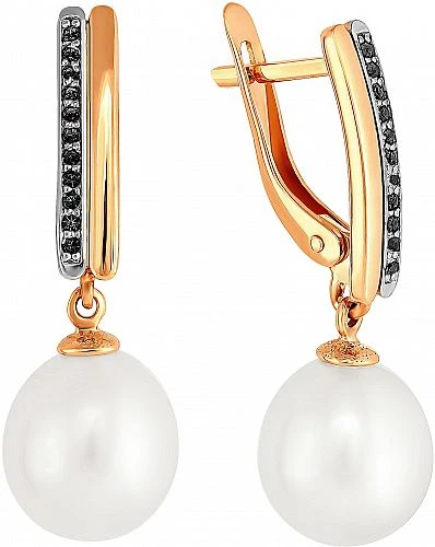 Серьги «Прима Эксклюзив» золотые