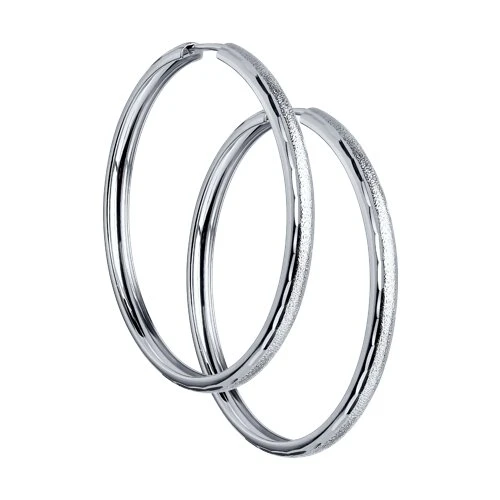 Серьги  серебряные