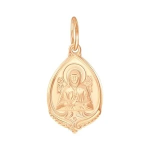 Подвеска  из красного золота