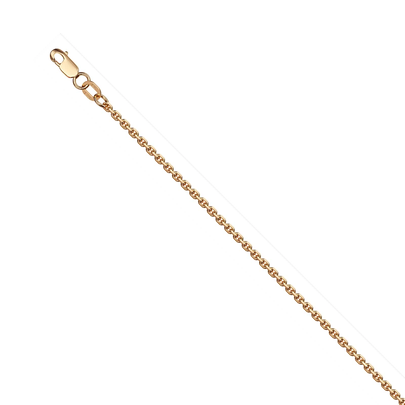 Цепь  из красного золота