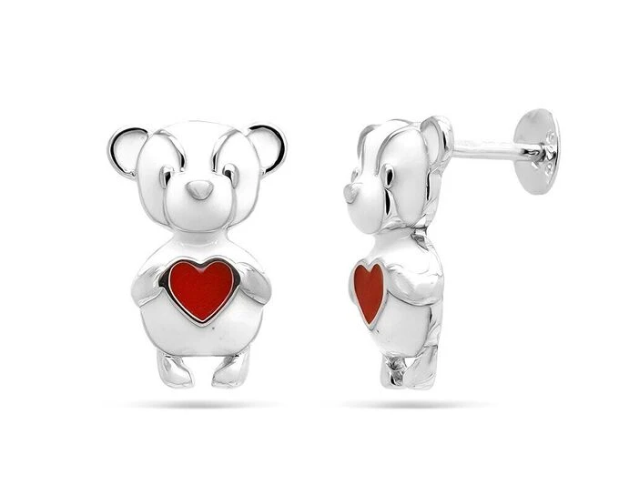 Серьги серебряные