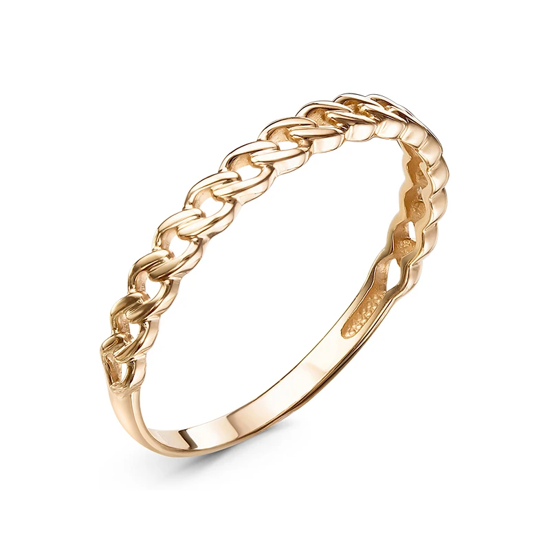 Кольцо  из красного золота