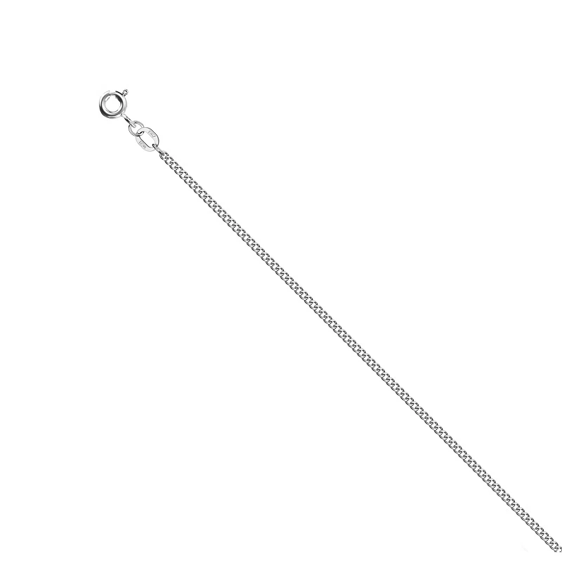 Цепь  из белого золота