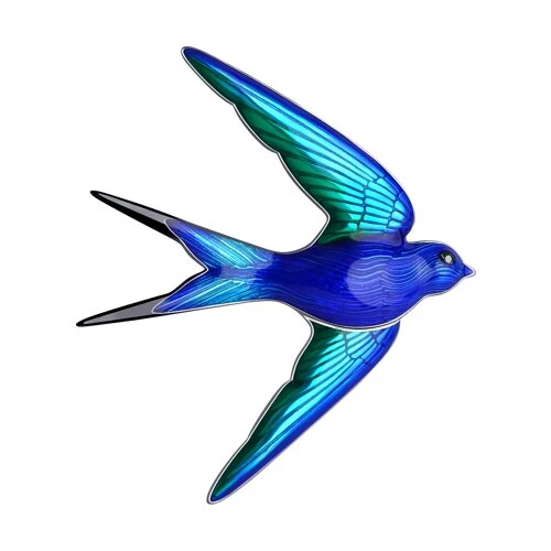 Брошь  серебряная