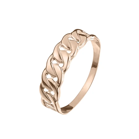 Кольцо  из красного золота