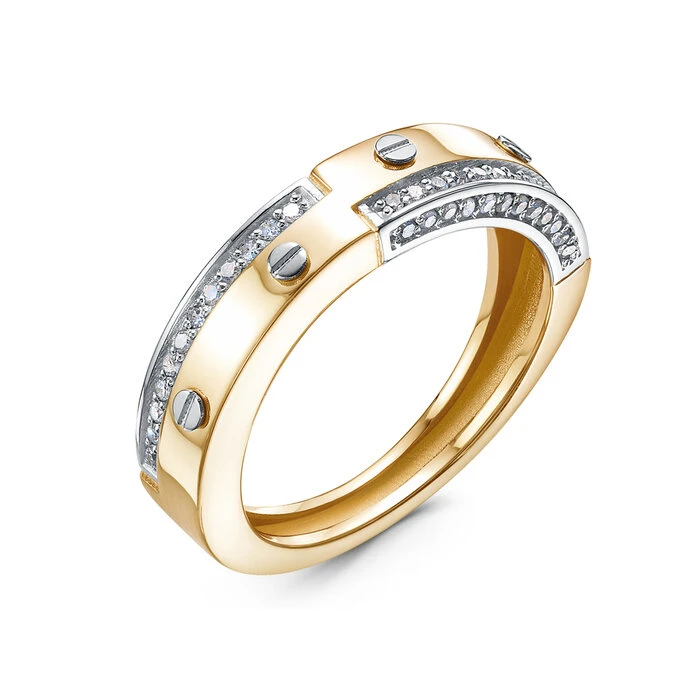 Кольцо «BERGER» золотое