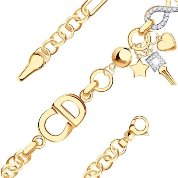 Браслет «BERGER» серебряный