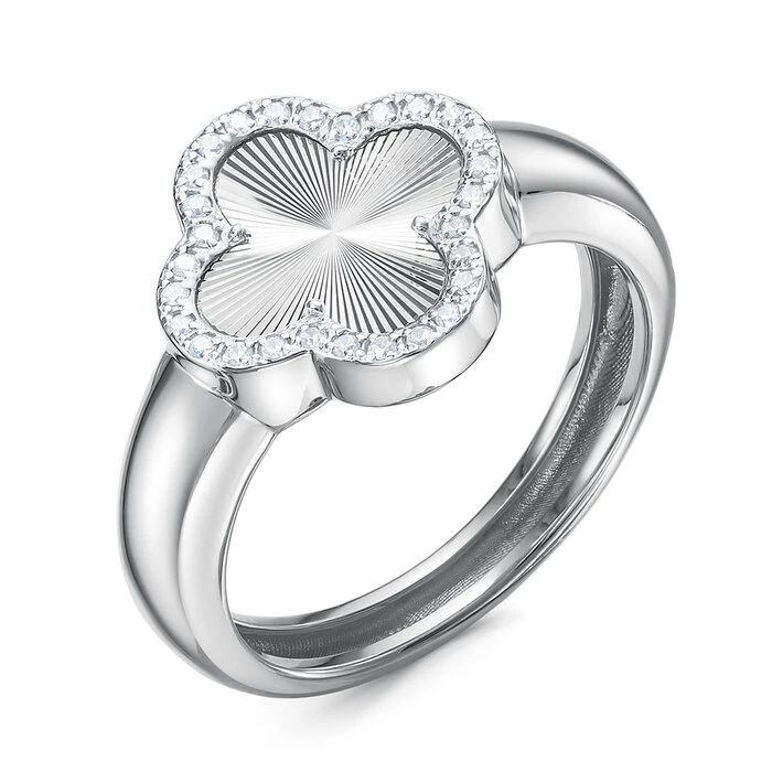 Кольцо «BERGER» серебряное