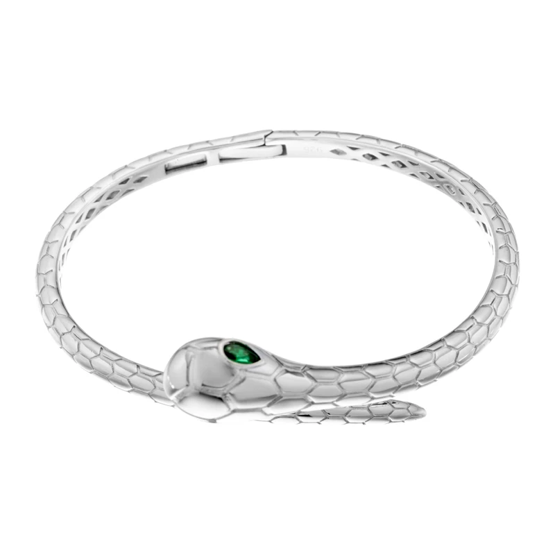 Браслет  серебряный с фианитом