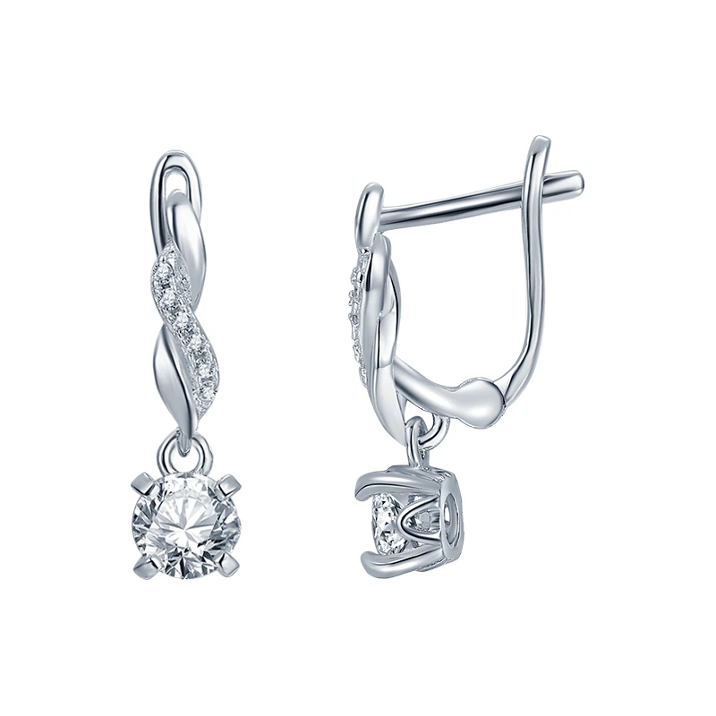 Серьги «Сильверк» серебряные