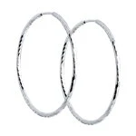 Серьги  серебряные