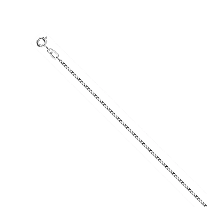 Цепь  из белого золота