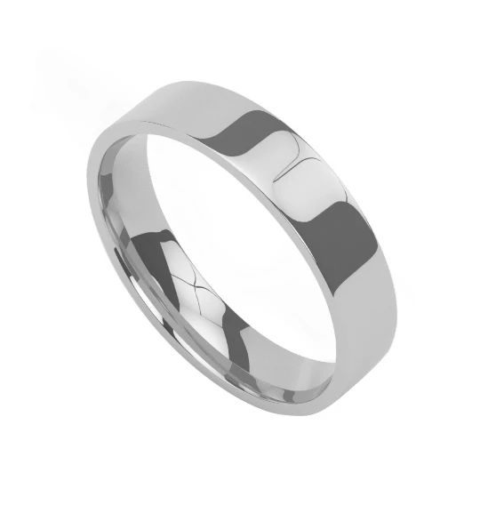 Кольцо  из белого золота