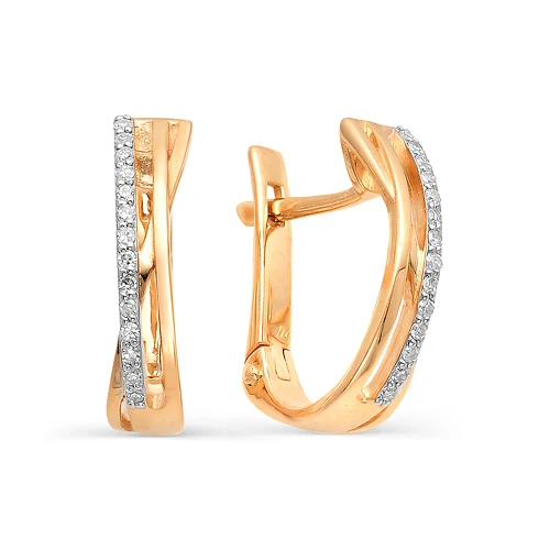 Серьги «Нью Голд» золотые