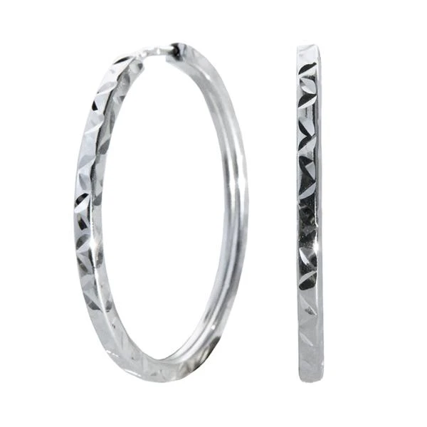 Серьги  серебряные