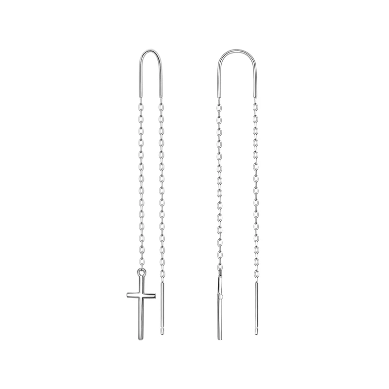 Серьги «Сильверк» серебряные