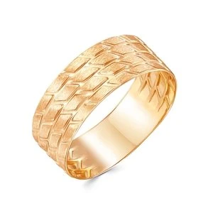 Кольцо  из красного золота