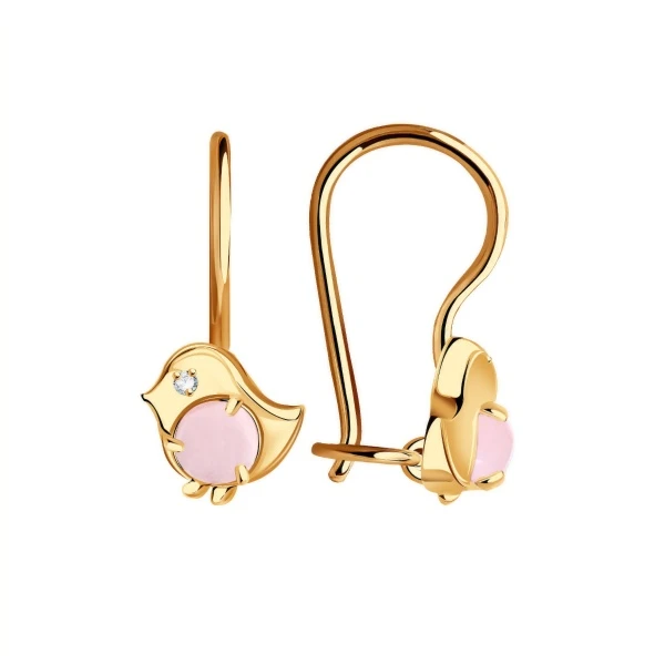 Серьги «Талант» золотые