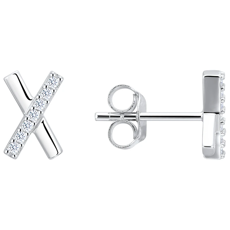 Серьги «Сильверк» серебряные с фианитом