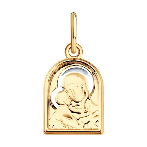 Подвеска  из красного золота