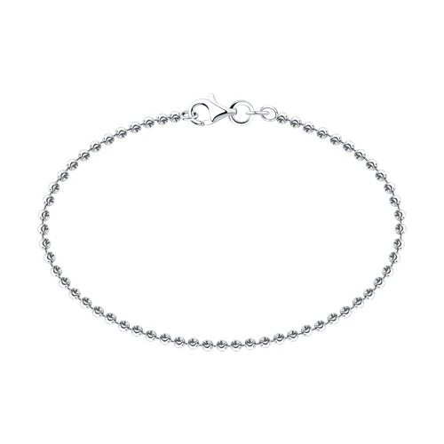 Браслет  серебряный