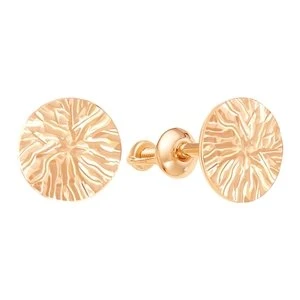 Серьги  из красного золота