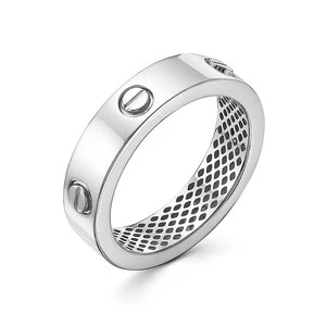 Кольцо «Дельта» серебряное