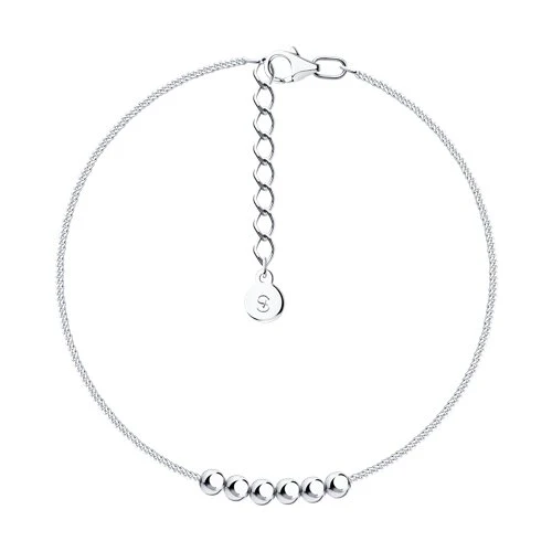 Браслет  серебряный