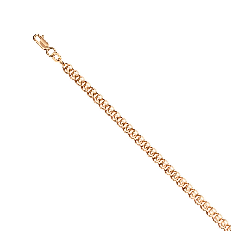 Браслет  из красного золота