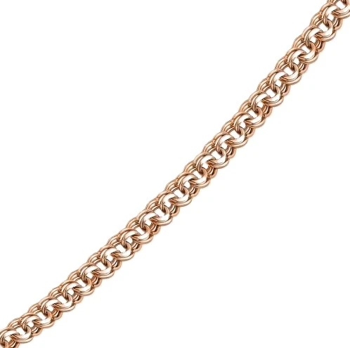 Цепь  из красного золота