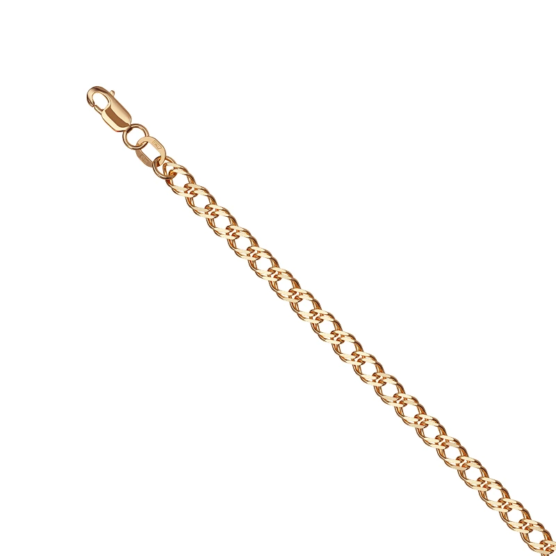 Цепь  из красного золота