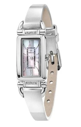 Часы  серебряные с природным бриллиантом