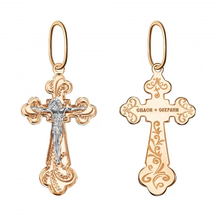 Подвеска  из красного золота