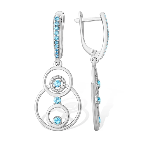 Серьги «EFREMOV» серебряные