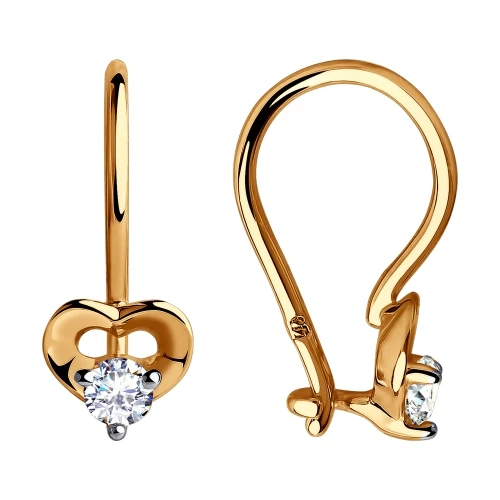 Серьги золотые