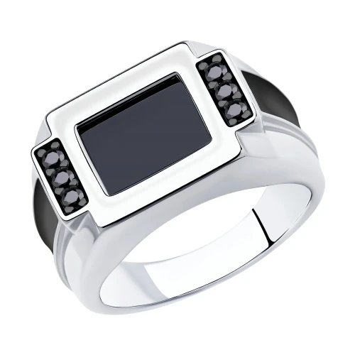 Кольцо серебряное