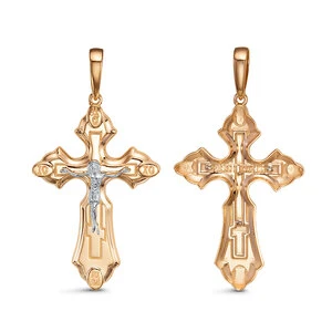 Подвеска «Дельта» из красного золота