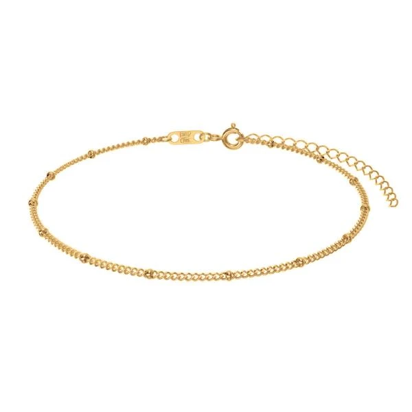 Браслет  из серебра с позолотой