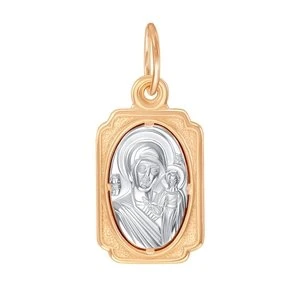 Подвеска  из красного золота