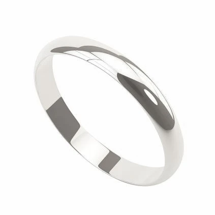 Кольцо  из белого золота