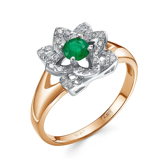 Кольцо «Империал» золотое