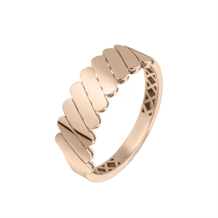 Кольцо  из красного золота