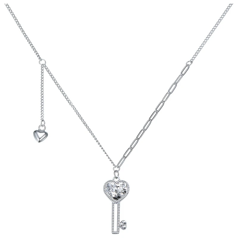 Колье  серебряное