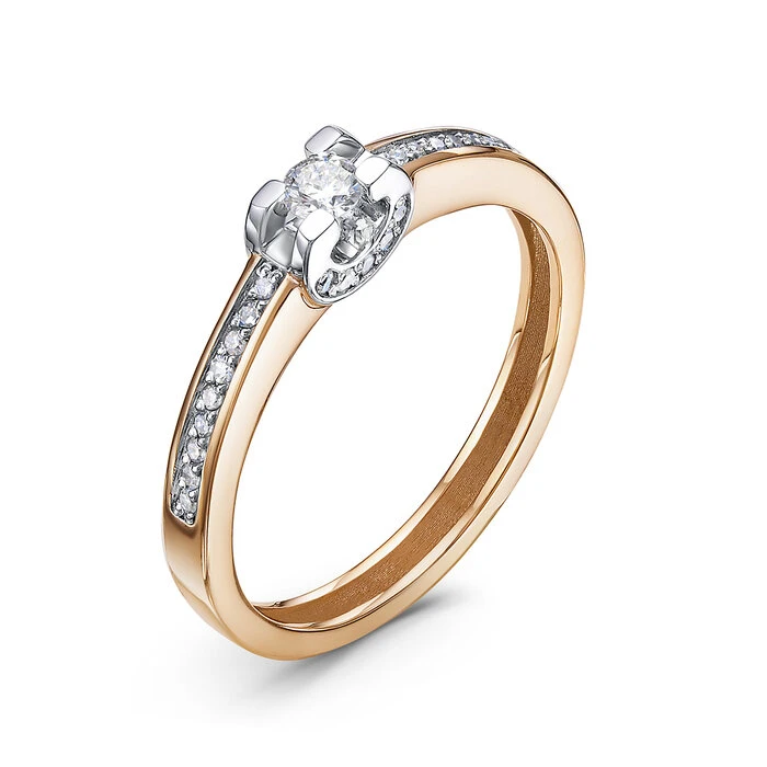 Кольцо «BERGER» золотое