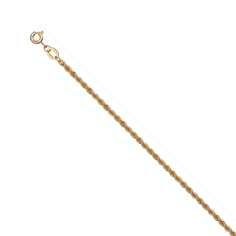 Цепь  из красного золота